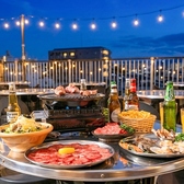 豊田市駅前ビアガーデン おいでんテラスの雰囲気2