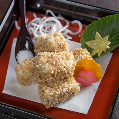 ☆自家製牛乳胡麻豆腐