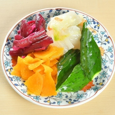 漬物盛り合わせ