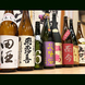 季節限定など常時40種類以上の日本酒ご用意してます。