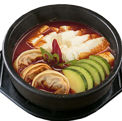 キムチ餃子純豆腐