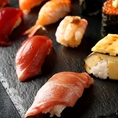 【組数限定】高級寿司食べ放題＆飲み放題コース！前菜盛り合わせ・揚げ物・お吸い物付
