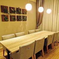 大人気個室もございます