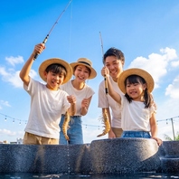 ご家族でも、同僚とでも！ワクワクエビ釣り！