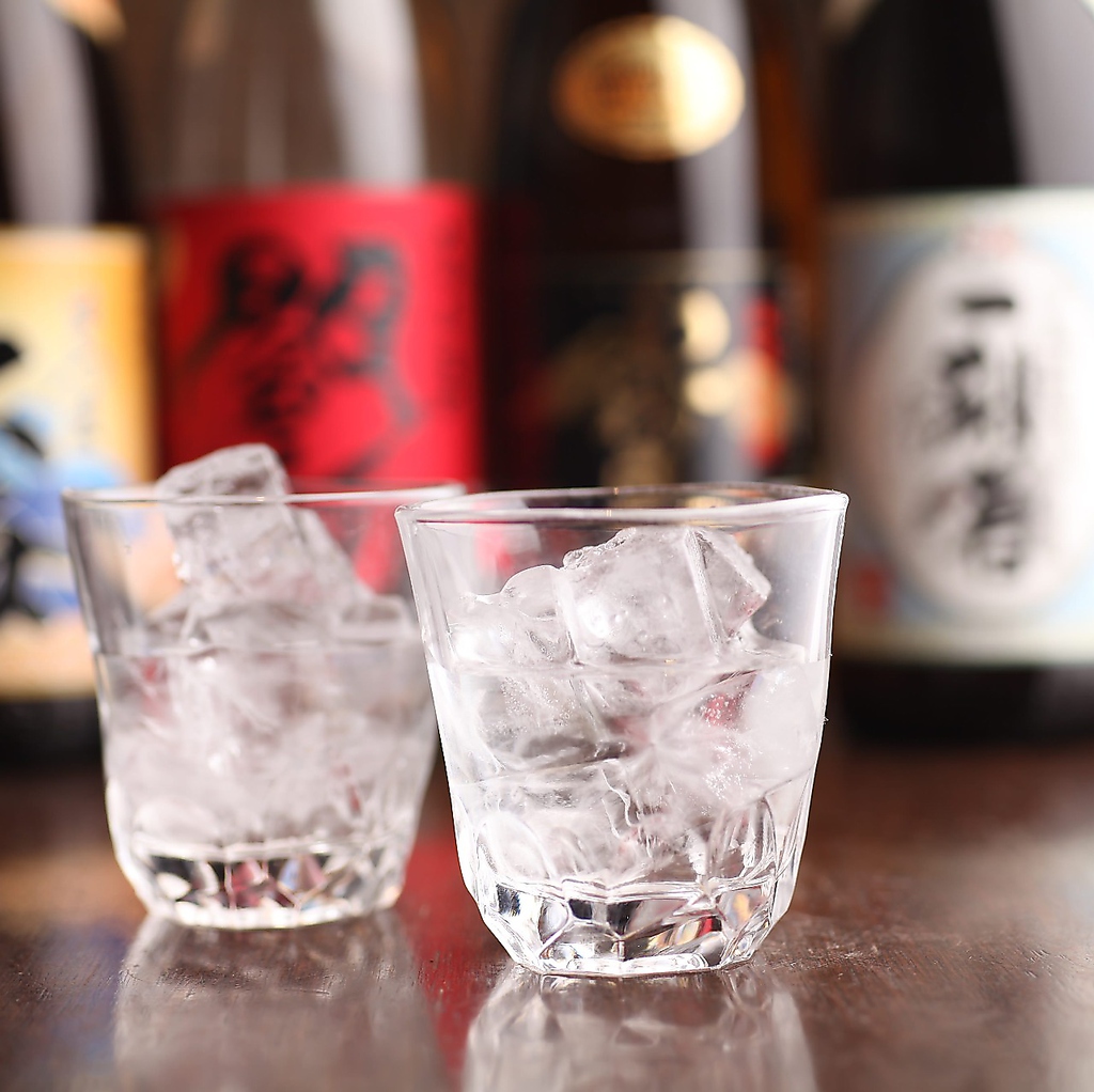 当日飲み放題も人気♪和食との相性も抜群の日本酒や焼酎も豊富にご堪能頂けます。