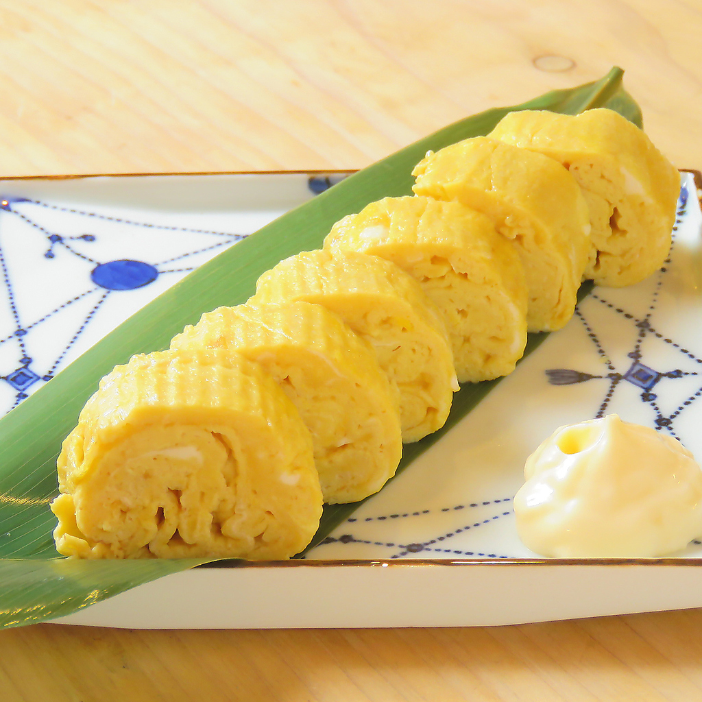 定番の出汁巻き玉子