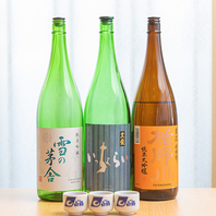 【女将が選ぶ旬の日本酒と旨み】