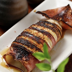 つぼイカの浜焼き～生姜醤油～