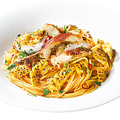 焼きとうもろこしとハーブポークのペペロンチーノ 〈HOT〉 R/L