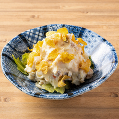 いぶりがっこ入りポテトサラダ