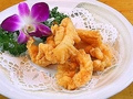 料理メニュー写真&nbsp;イカのガーリック揚げ