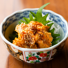 チャンジャクリームチーズ