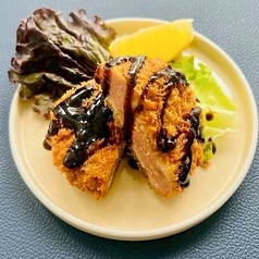 厚切りハムカツ