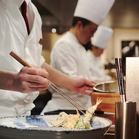 出来立てを堪能！