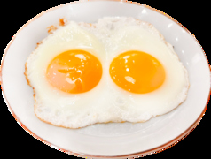 シンプルメニュー 目玉焼き