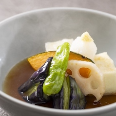 季節野菜の揚げ浸し