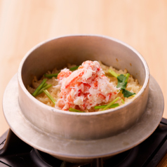 ずわい蟹の釜めし