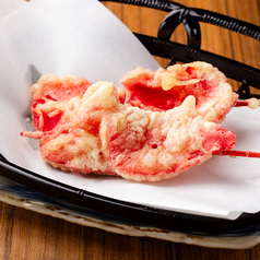 紅ショウガ天ぷら