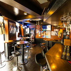 丸ハイテーブル、ハイチェアー