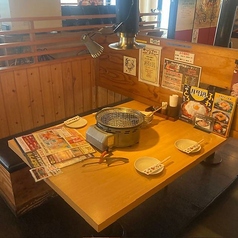 お席ごとに一定の間隔を確保しておりますので、ゆったりとスペースを使っていただけます◎開放感のある店内で、落ち着いてお食事を楽しめます♪