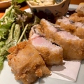 料理メニュー写真&nbsp;あじレアカツフライ