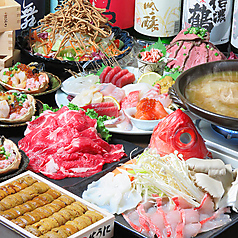 目利き超人 魚´Sまんのコース写真