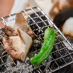 しいたけ炭火焼き