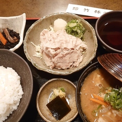 豚しゃぶ夜定食