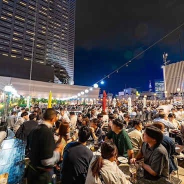 新宿ビアガーデン 天空ヒルズの雰囲気1