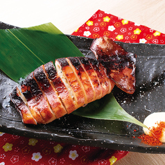 屋台の烏賊焼き