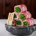 料理メニュー写真&nbsp;ネギ巻きカルビ