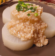 肉みそ風呂吹き大根