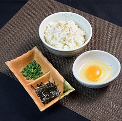 雑炊セット（ご飯・薬味）