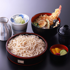 ミニ天丼セット1350円