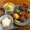 料理メニュー写真&nbsp;ザンギ 日間賀島の島ラー油マヨ