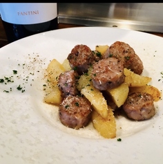 サルシッチャとジャガイモのソテー