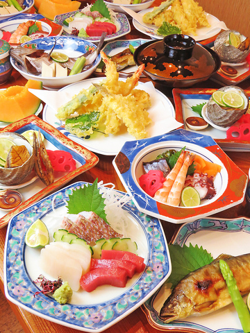 新鮮な海鮮料理を堪能できるお店