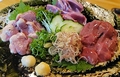 料理メニュー写真 肝刺し三点盛