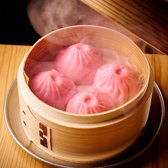 海老小籠包(桃)