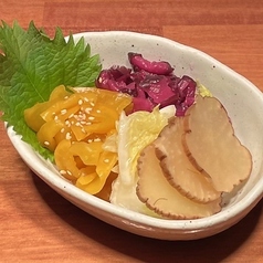 お新香盛合せ