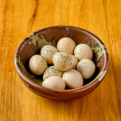 うずら卵の燻製