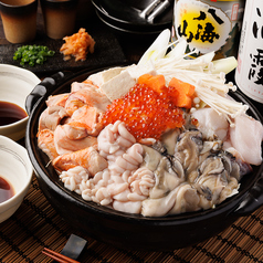 \旨いもの、全部のせ。/名物「痛風鍋」!!