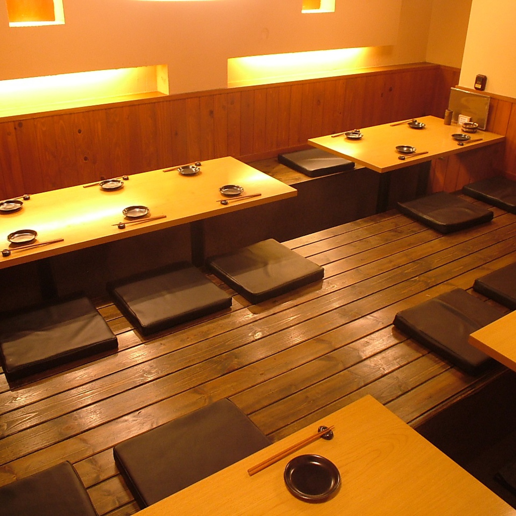 最大20名OK◎くつろぎの掘りごたつ席でごゆっくり♪心落ち着く温か味溢れる店内。