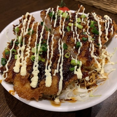 ソースかつ丼　マヨかけ