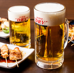 メガサイズがお得☆単品でも飲み放題でも注文できます!