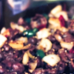 ニンニク砂肝炒め(鶏)