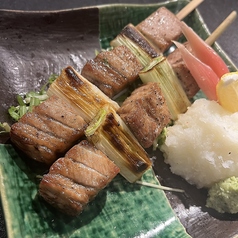 本鮪のねぎま焼き (二本)