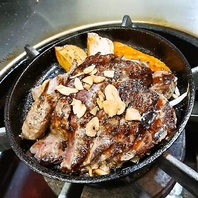 とろける牛レアステーキ！