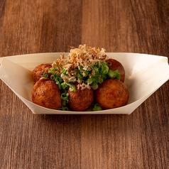 揚げたこ焼き ねぎポン酢