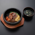 料理メニュー写真 石焼ビビンバ 